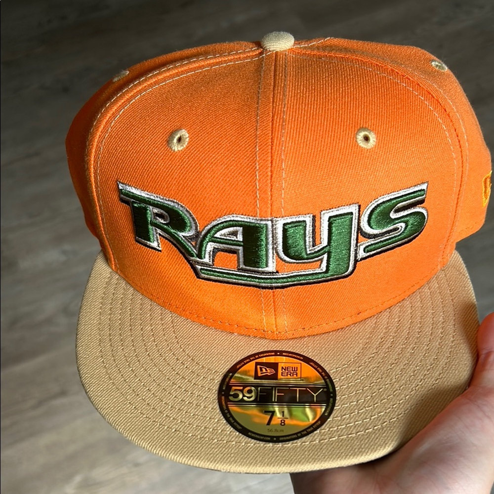 NEW ERA Orange and Tan Rays Cap